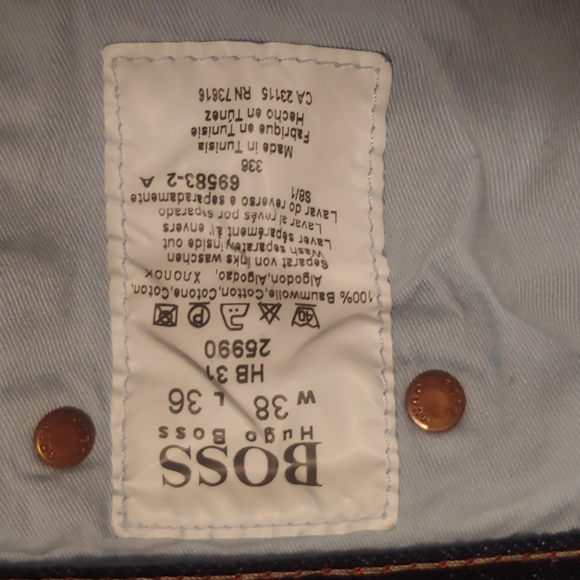 Boss Orange Button Fly Jeans - Picture 4 of 5
